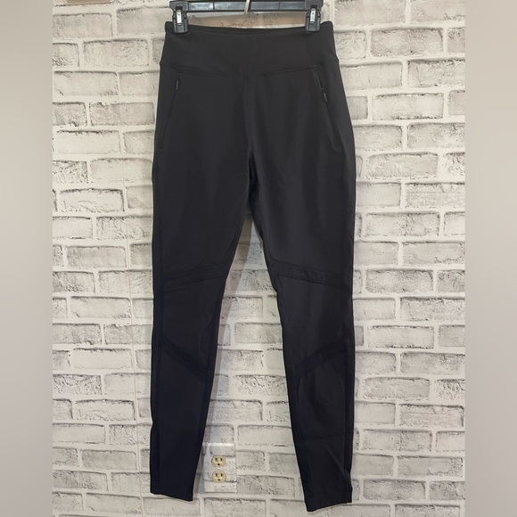 Athleta Highline Hybrid Summiter lightweight black pull on athletic pants 6T - Picture 1 of 5